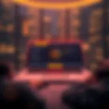 Overview of the Hermes Coin Wallet interface showcasing its design and layout