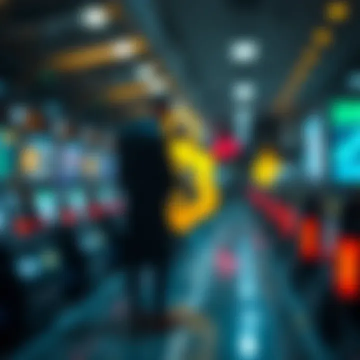 Conceptual image representing security in cryptocurrency transactions