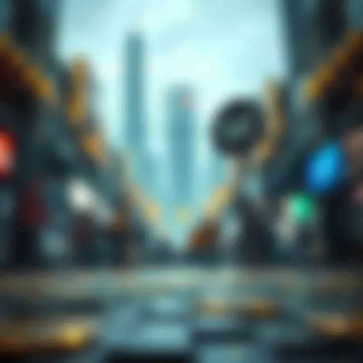 A depiction of potential challenges faced by Wemix in the evolving cryptocurrency landscape