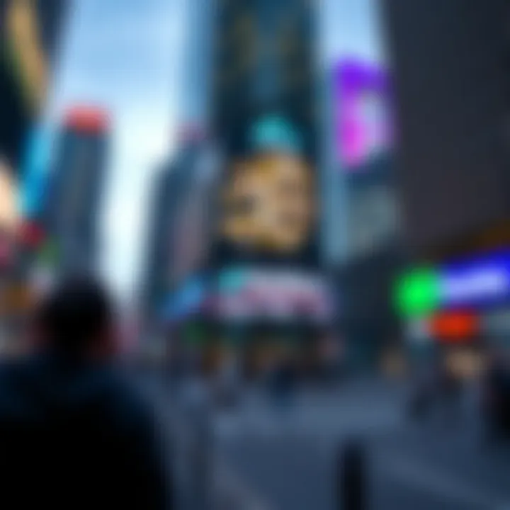 Nasdaq's Influence in Cryptocurrency Markets Visual illustrating Nasdaq's role in crypto markets