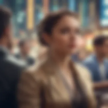 Diverse Trading Styles in Cryptocurrency Trading Diverse trading styles represented in a digital trading environment