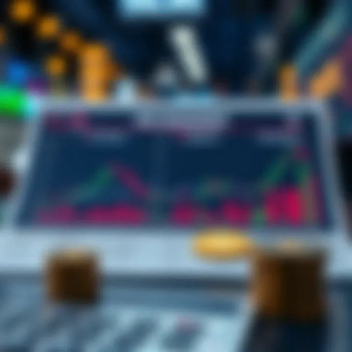 Risk Management in Cryptocurrency Trading Chart showcasing risk management strategies in trading