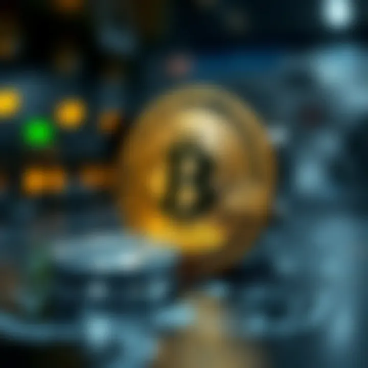 Visual representation of cryptocurrency security measures