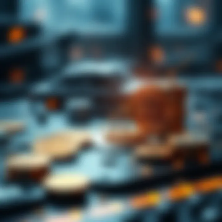 Growth of Cryptocurrency Adoption Across Industries Graph showing growth of cryptocurrency adoption in industries