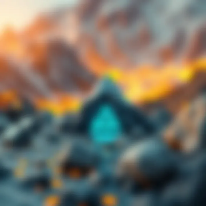 A visual representation of the Avalanche network architecture