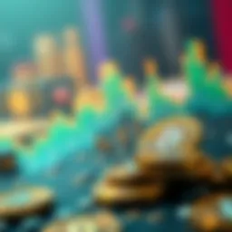 A visual representation of cryptocurrency market trends