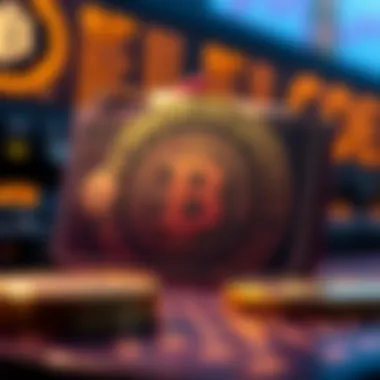 Cryptocurrency Wallet Interface Illustration of cryptocurrency wallet interface