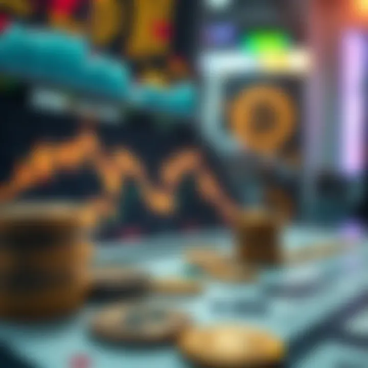 Market Analysis for Crypto Investments Conceptual illustration of market analysis