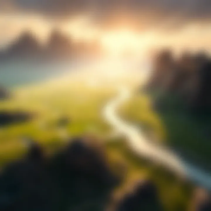 Bridgewater's Competitive Landscape An abstract depiction of competitive positioning within the asset management industry