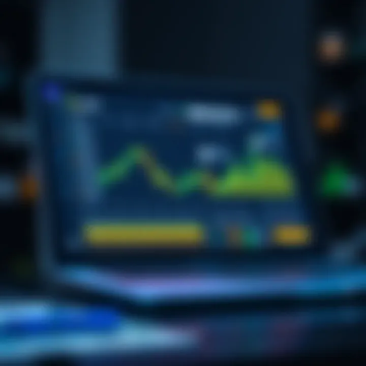 User interface of a leading software wallet