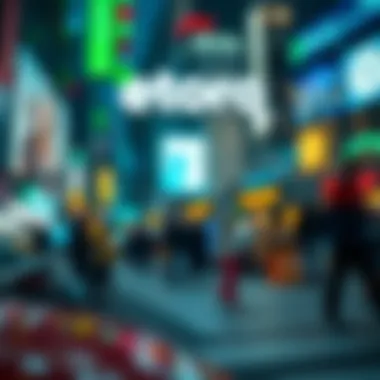 Visual representation of market conditions affecting eToro