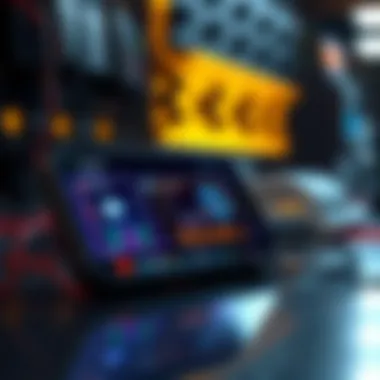 Harnessing Mobile Technology for Cryptocurrency Mining Mobile device displaying cryptocurrency mining software