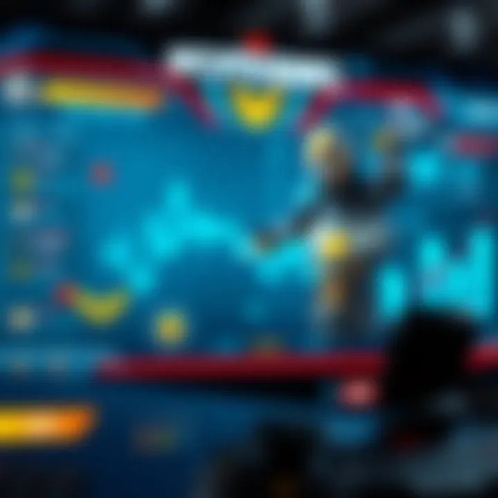 A detailed view of the MyCrypto Heroes game interface highlighting blockchain elements