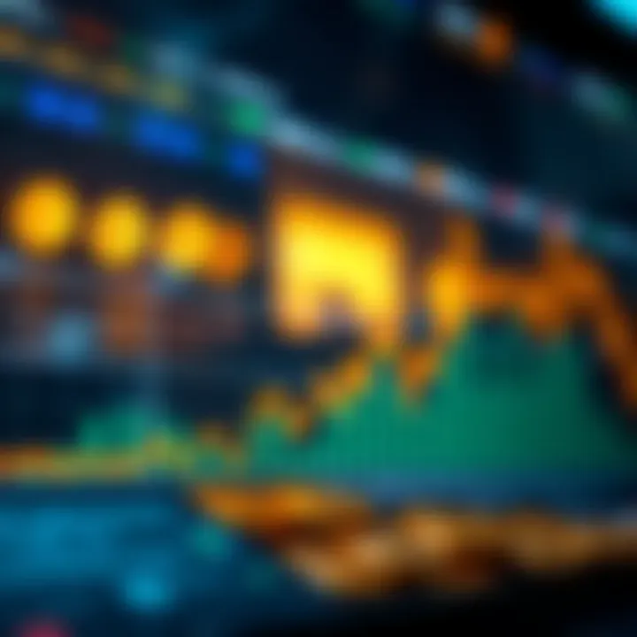 Analyzing Market Trends in Cryptocurrency Graph depicting market trends and analysis
