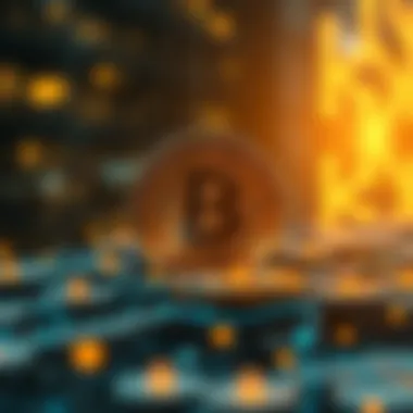 A futuristic representation of blockchain technology and its potential