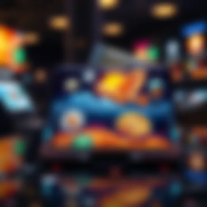 Navigating Digital Wallets for NFT Art A digital wallet showcasing NFT art assets