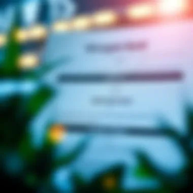 Silvergate Bank Account Application Form Illustration of the account application form for Silvergate Bank