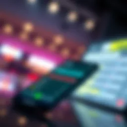 A modern smartphone displaying a crypto betting app interface