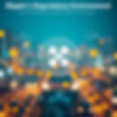 Ripple's Regulatory Environment Overview An infographic showcasing Ripple's regulatory environment