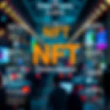 An infographic showcasing future trends in the NFT sector