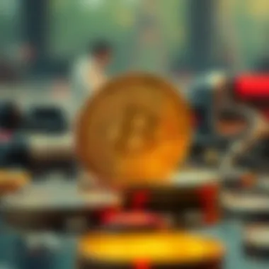 Digital Ownership in NFTs Illustration depicting the concept of digital ownership in NFTs