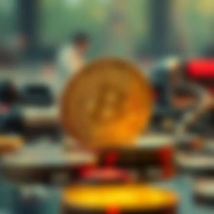 Digital Ownership in NFTs Illustration depicting the concept of digital ownership in NFTs