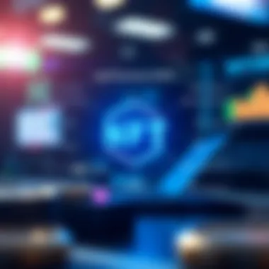 Legal Frameworks of NFTs Infographic on the legal frameworks surrounding NFTs