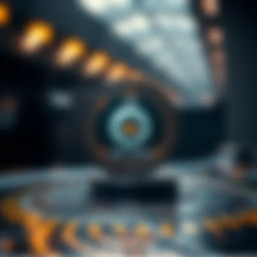 An intricate graphic showcasing the foundational technology behind OMI Token