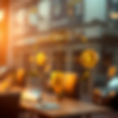 Diagram illustrating cryptocurrency transaction flow with Qiwi