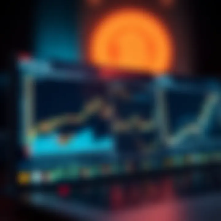 Real-time data visualization for cryptocurrency investments