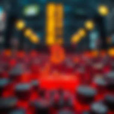 A conceptual image representing the benefits and challenges of NFTs