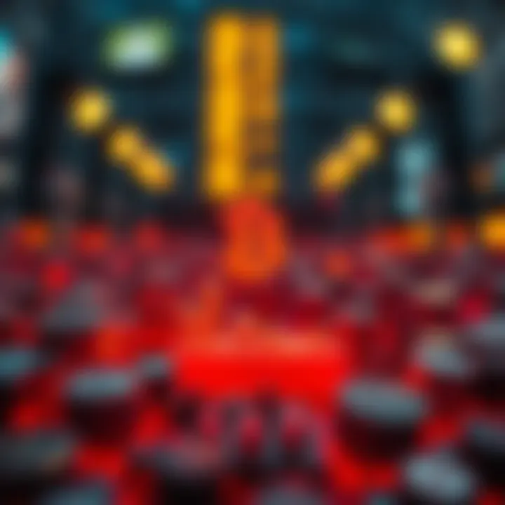 A conceptual image representing the benefits and challenges of NFTs