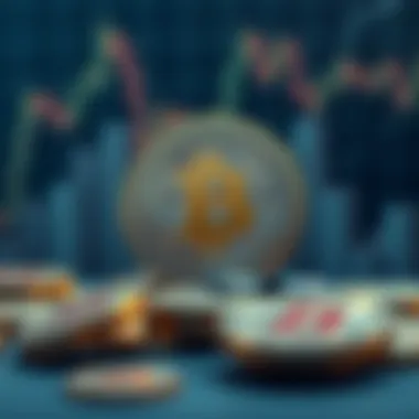 Understanding Risk Management in SHIB Trading A conceptual image illustrating risk management in cryptocurrency trading