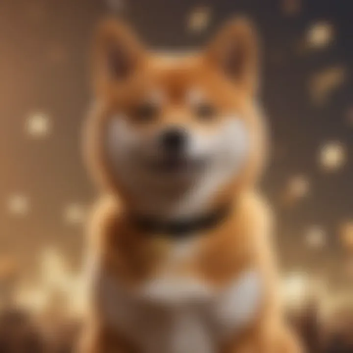 Graph showing Shiba Inu price trends over time