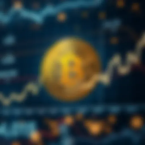 Historical chart showcasing Bitcoin's price fluctuations