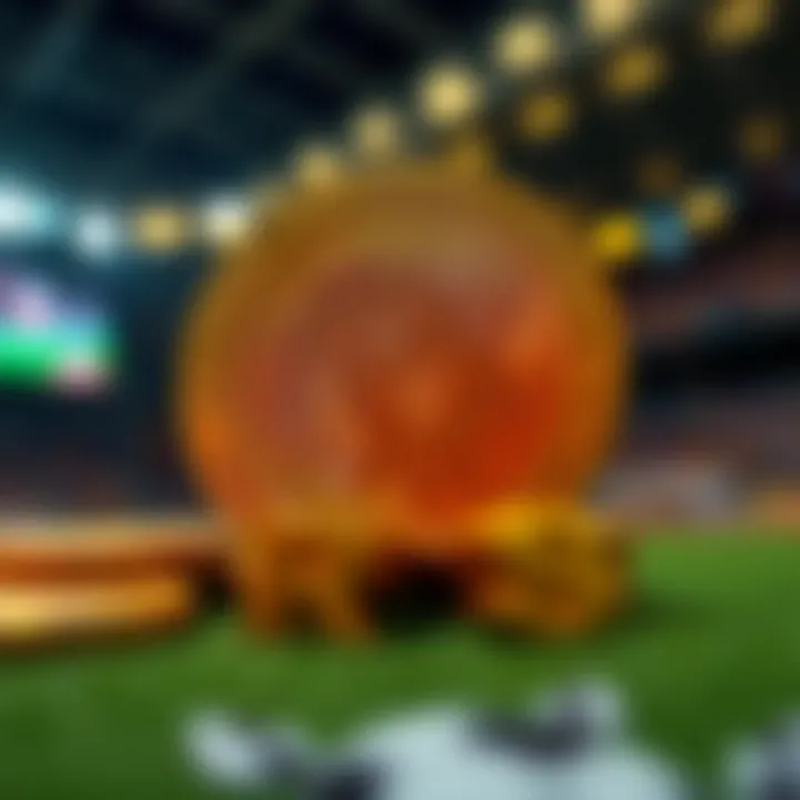 Virtual currency transaction in sports context