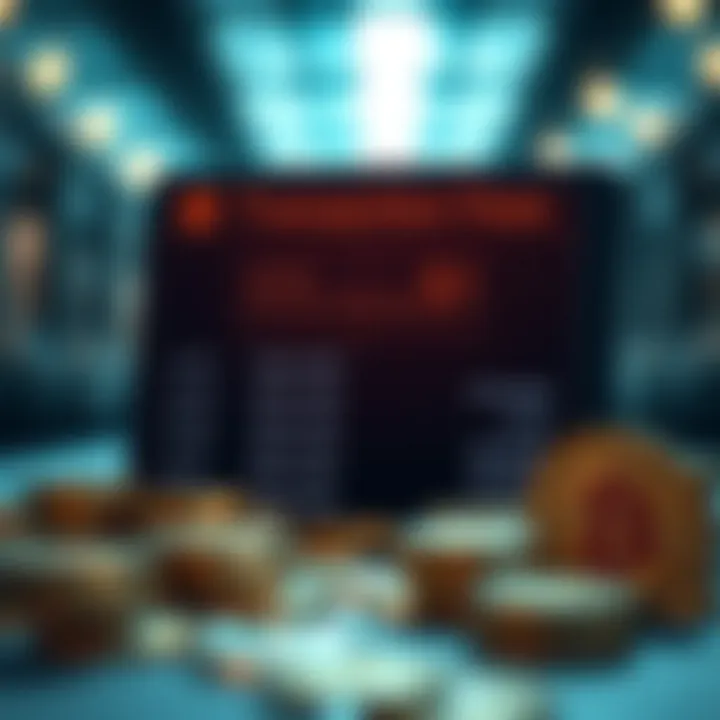 Transaction fee breakdown