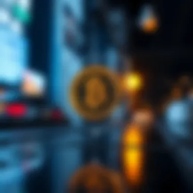 Cryptocurrency Transfer Security Secure transaction symbol representing safety in cryptocurrency transfers