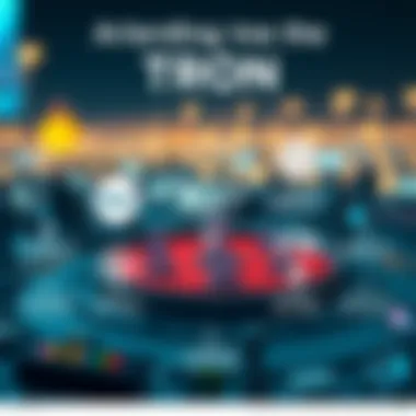 Understanding the Tron Ecosystem An infographic illustrating Tronโs ecosystem and its components