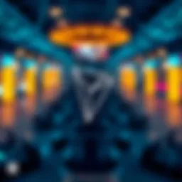 An overview of the Tron Foundation's logo and branding