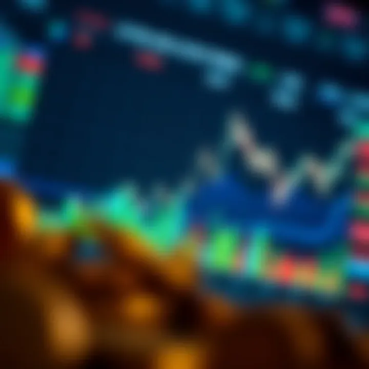 Chart displaying altcoin market trends and fluctuations