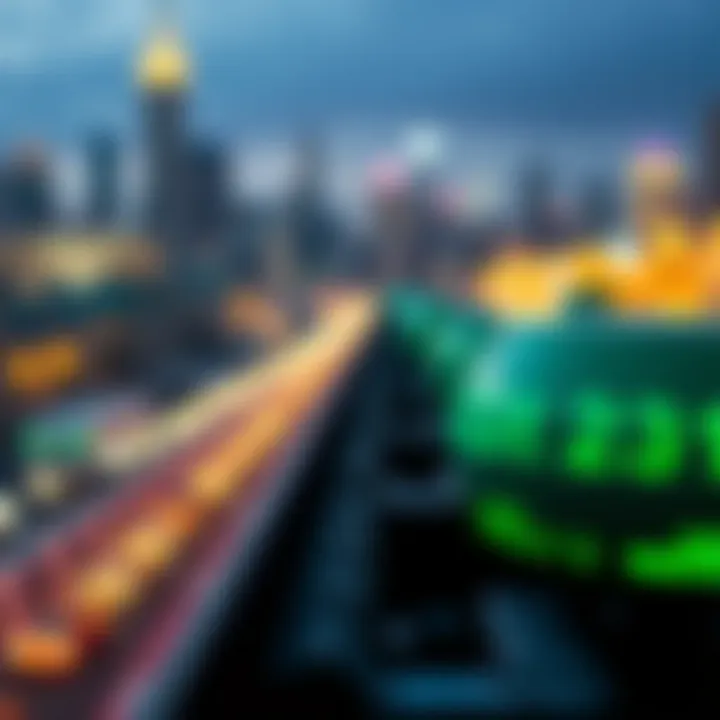 Infographic showcasing real-world applications of altcoins