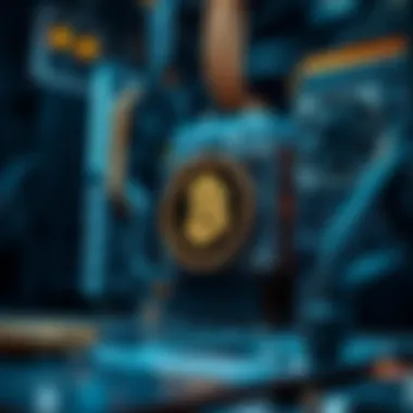 Detailed illustration of ASIC technology in cryptocurrency mining