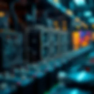 Comparison chart of ASICs versus traditional mining hardware