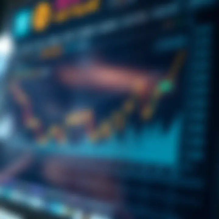 A chart analyzing market fluctuations and their impact on crypto earnings.