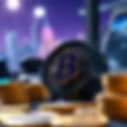 Visual representation of cryptocurrency deposit methods