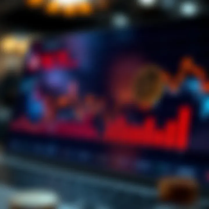 Market Trends in Digital Currencies Graph showing market trends of digital currencies