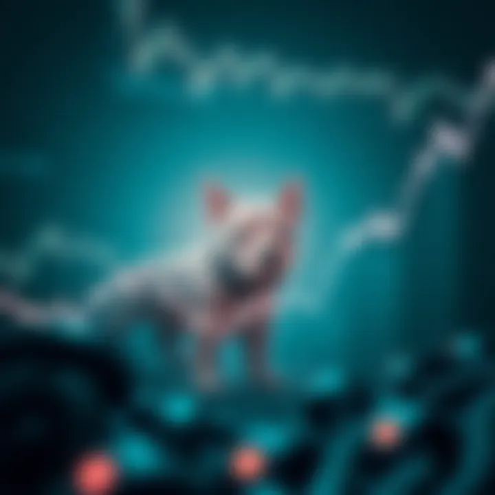 Graph illustrating Dogo price trends