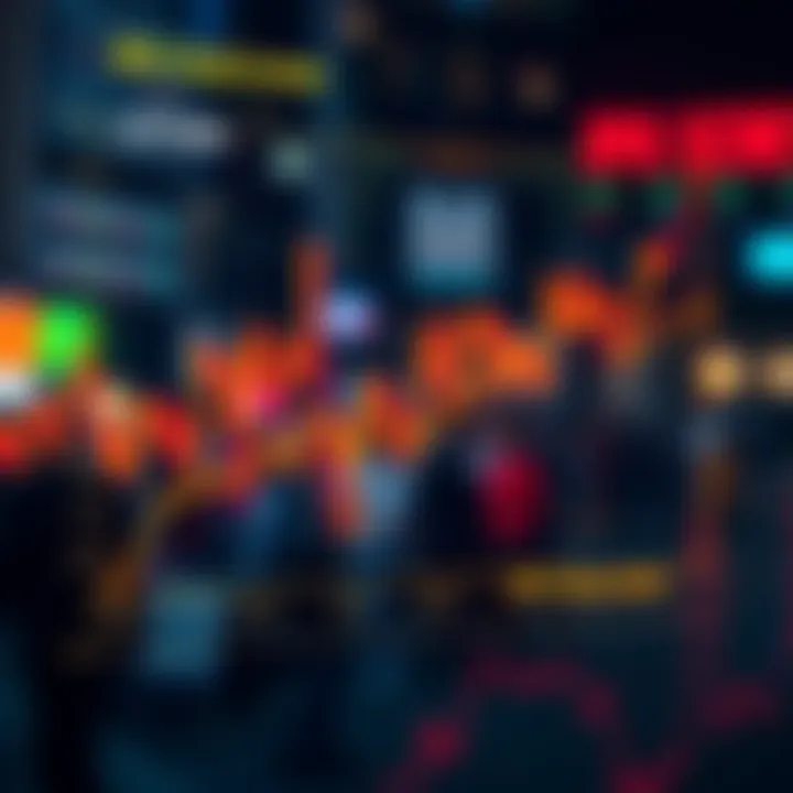 Graph analyzing market conditions impact on IPO success