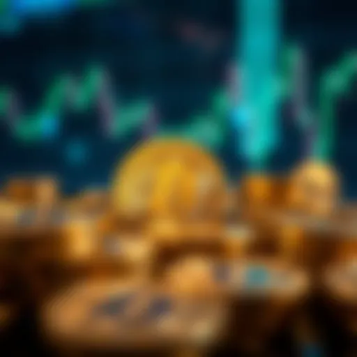 Margin Trading in Cryptocurrency Conceptual representation of margin trading in cryptocurrency